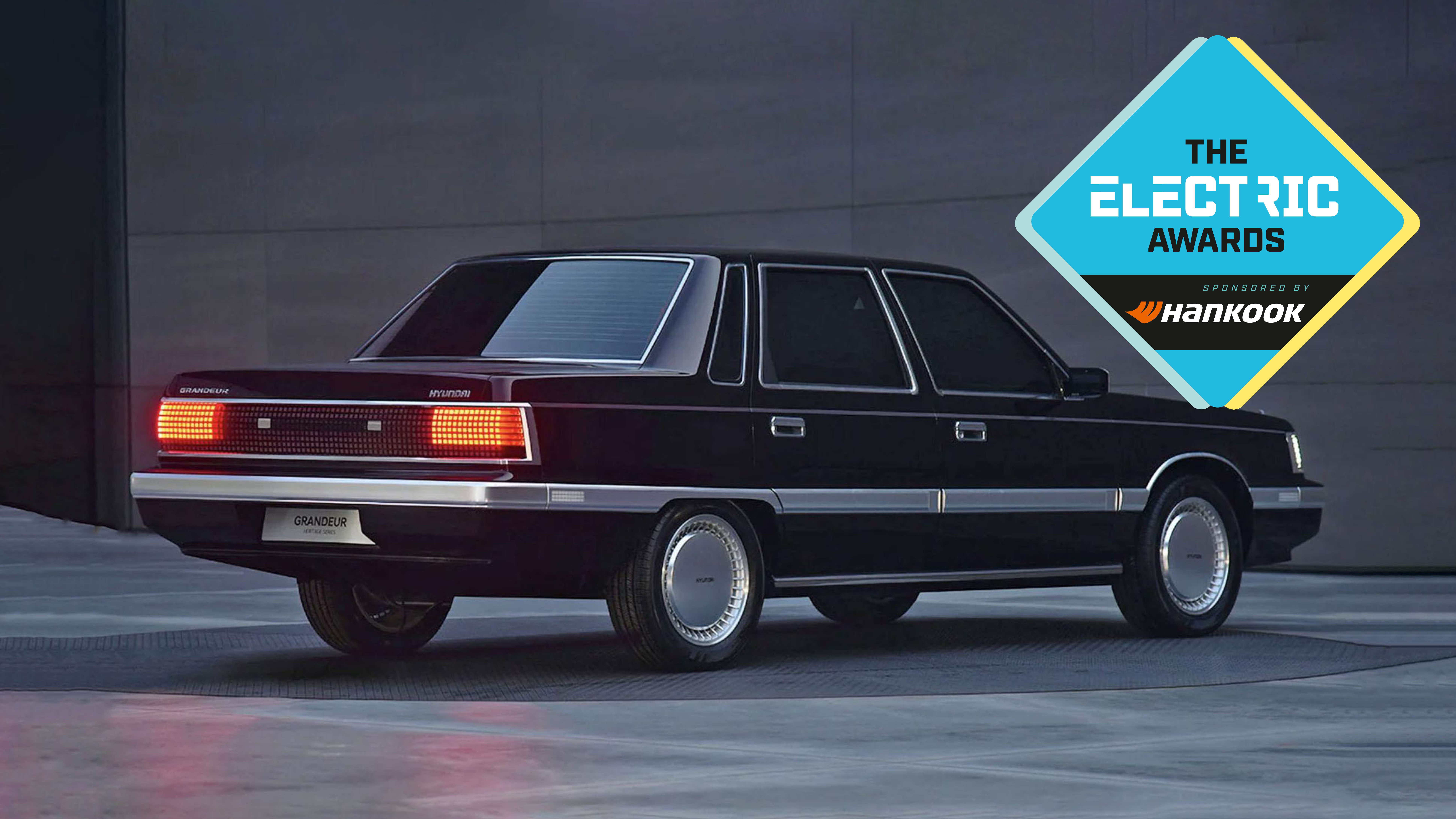 Retro on sale electric car